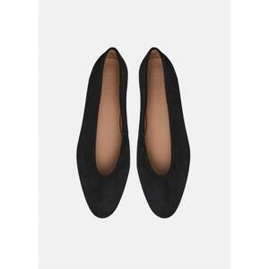 NEW FLATTERED women's belinda suede flats in black